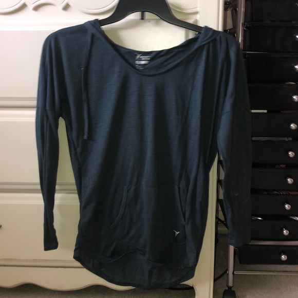 Emerald green active wear hoodie - Picture 1 of 1